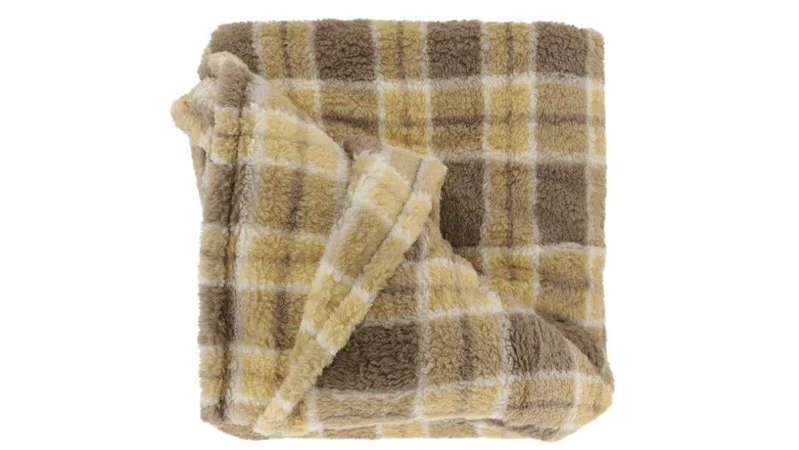Alix fleece plaid