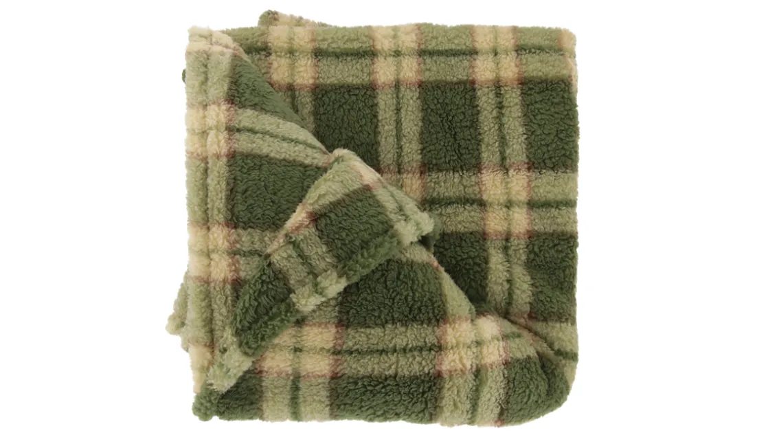 Alix fleece plaid