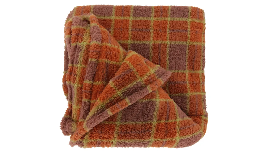 Alix fleece plaid