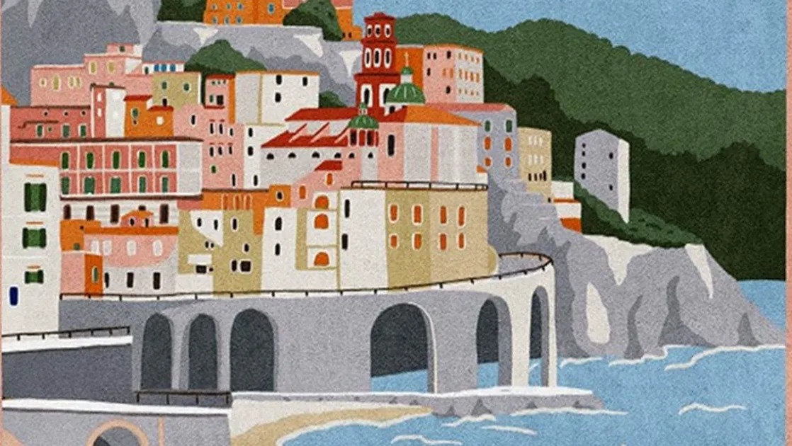 Amalfi strandlaken