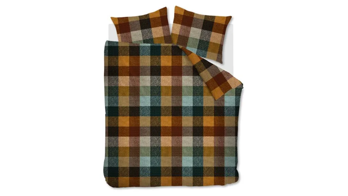 Beckett flanel dekbedovertrek