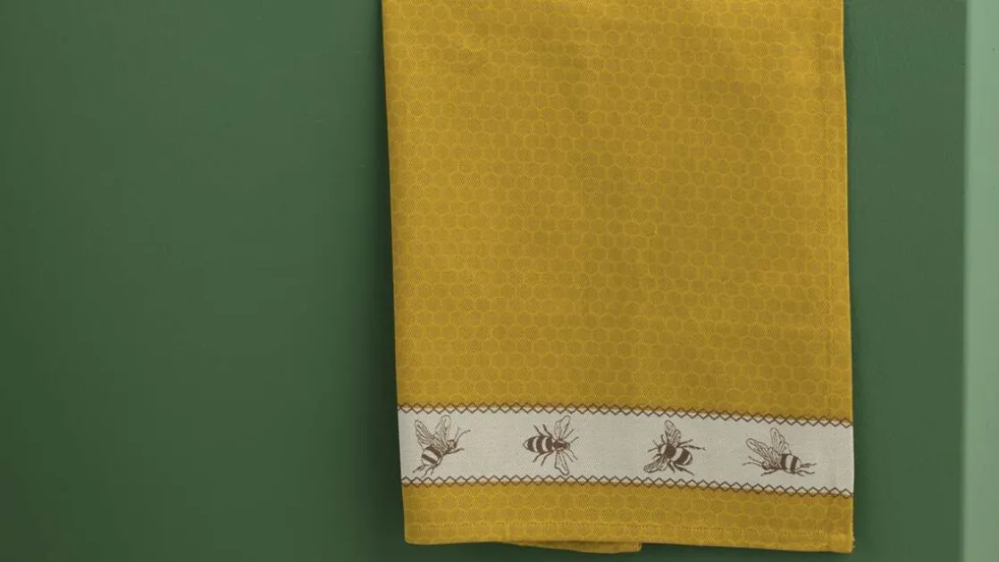 Bees theedoek (set van 6)
