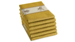 Bees theedoek (set van 6)