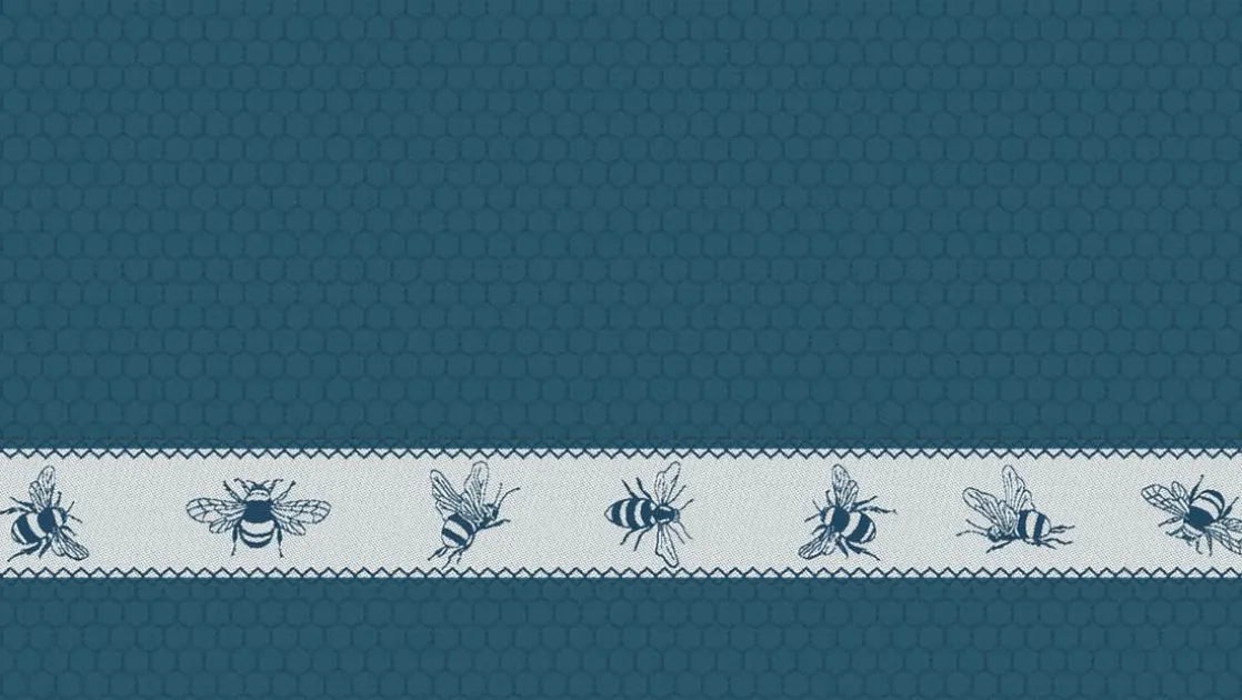 Bees theedoek (set van 6)