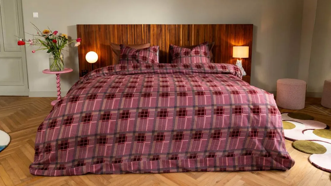 Betsu flanel dekbedovertrek