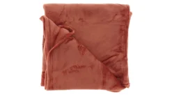 Blush fleece plaid