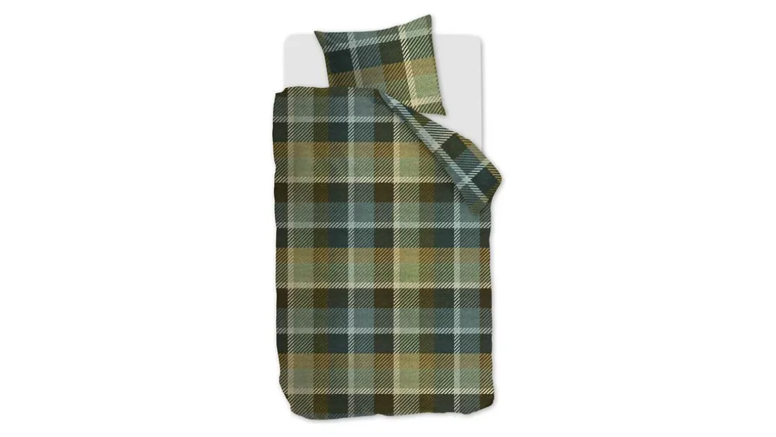 Brett flanel dekbedovertrek
