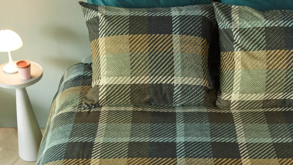 Brett flanel dekbedovertrek