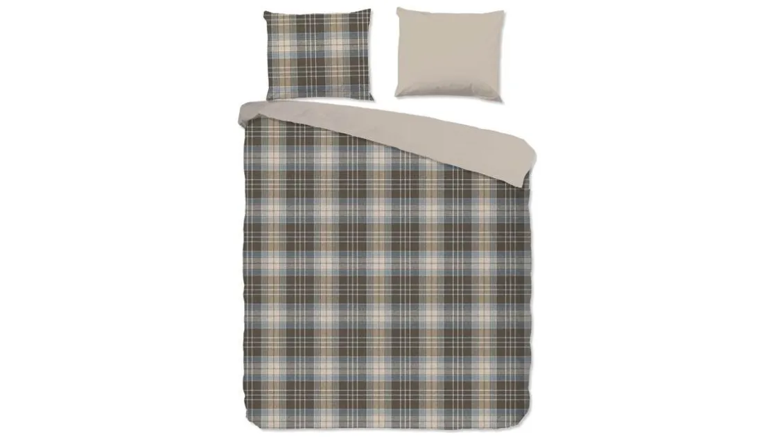 Cambridge flanel dekbedovertrek