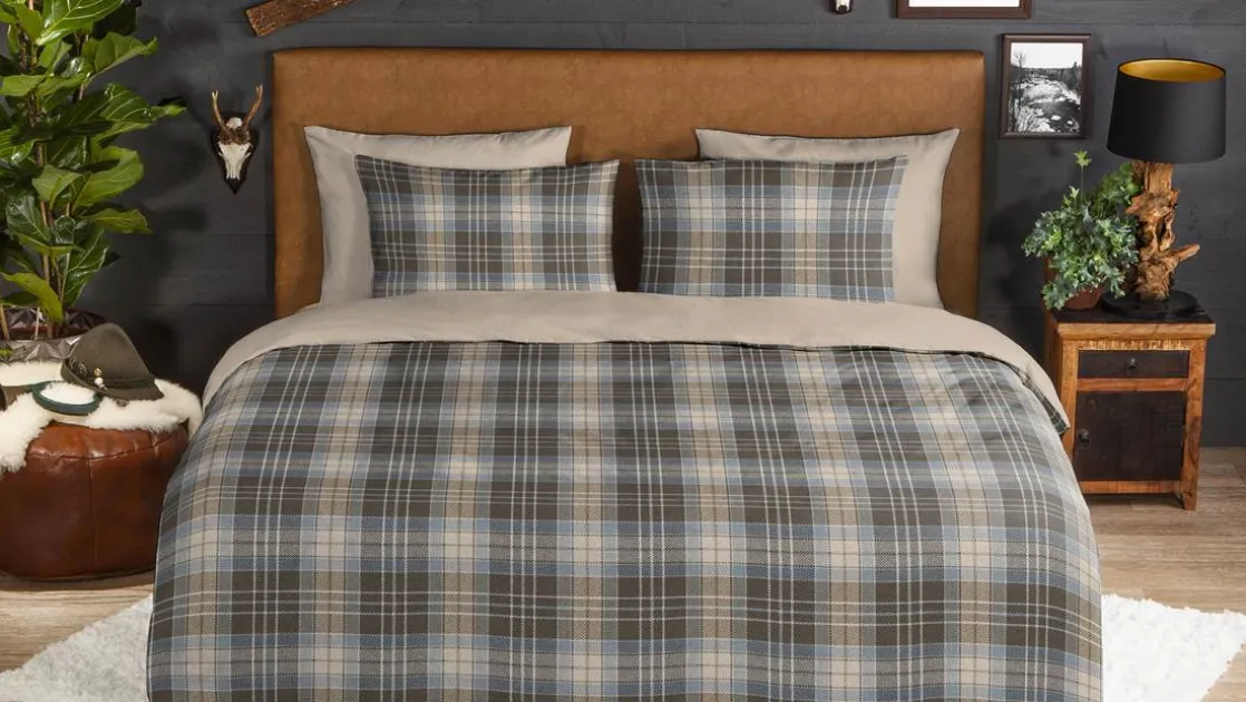 Cambridge flanel dekbedovertrek