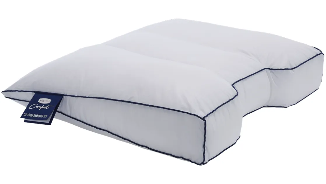 Comfort Blauw synthetisch medium-stevig hoofdkussen