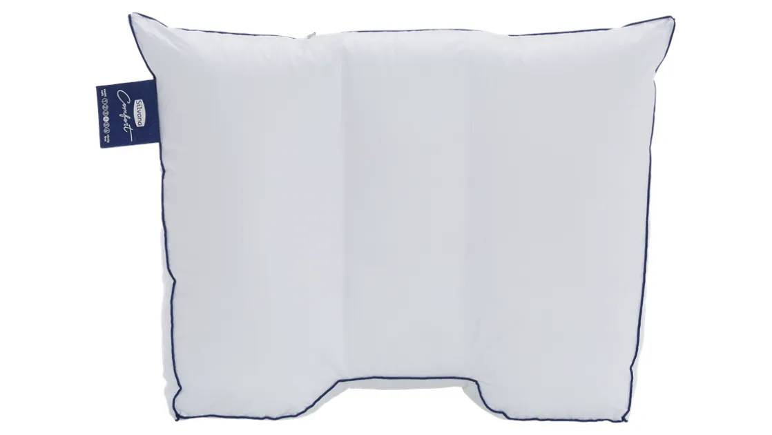 Comfort Blauw synthetisch medium-stevig hoofdkussen