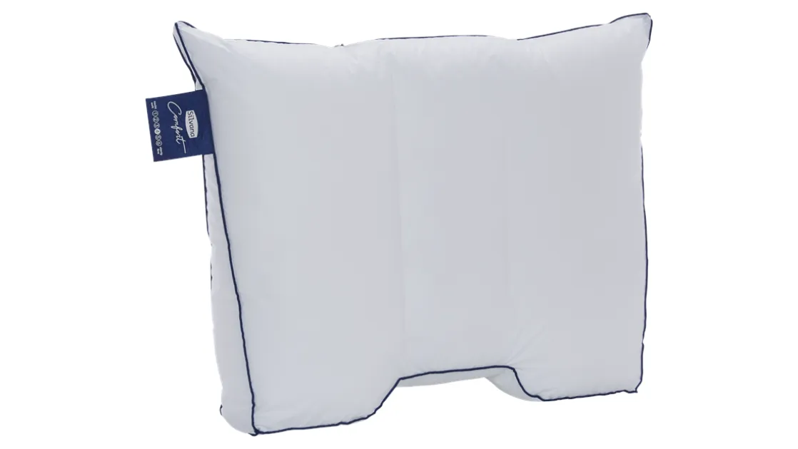 Comfort Blauw synthetisch medium-stevig hoofdkussen