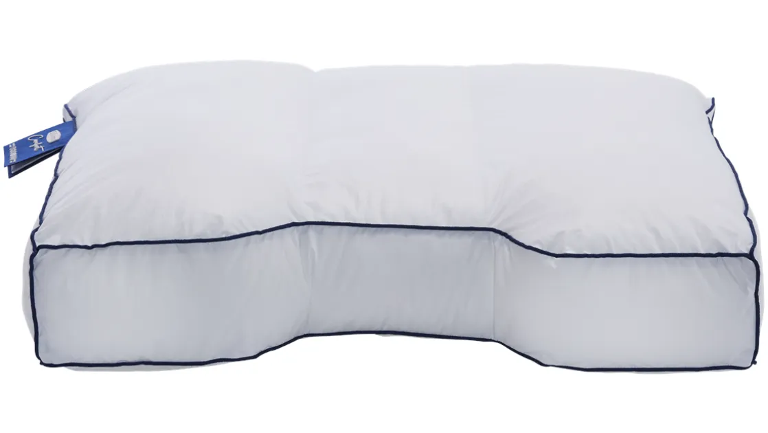 Comfort Blauw synthetisch medium-stevig hoofdkussen