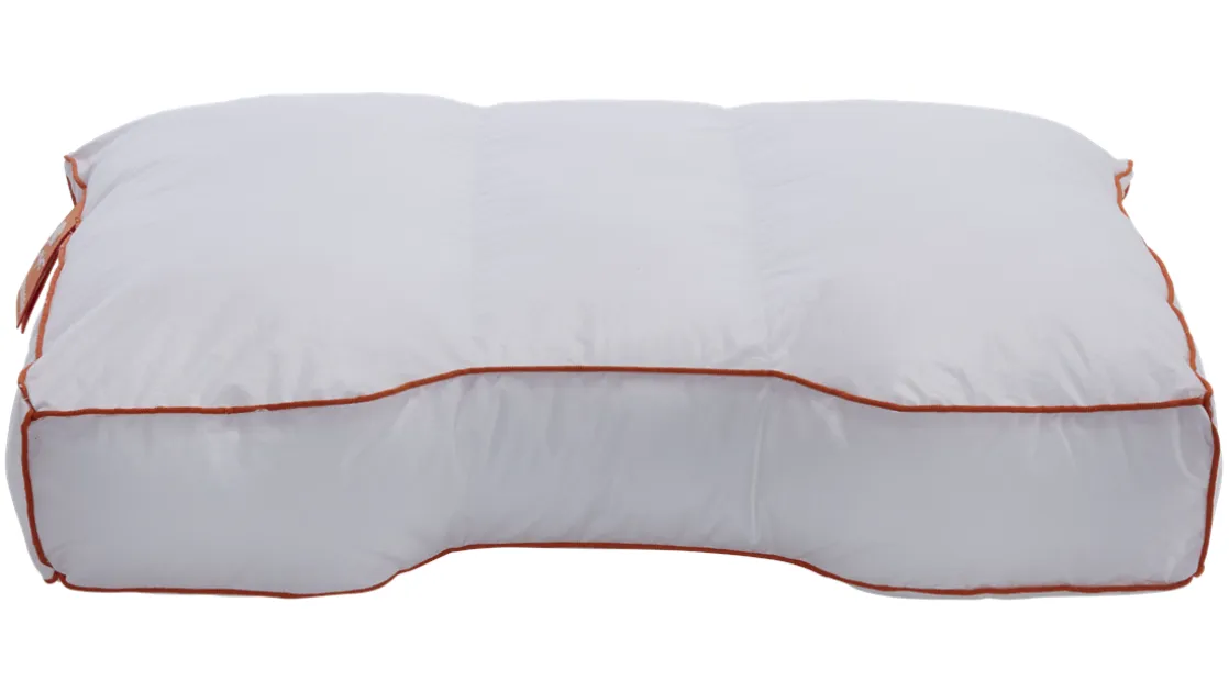 Comfort Oranje synthetisch zacht hoofdkussen