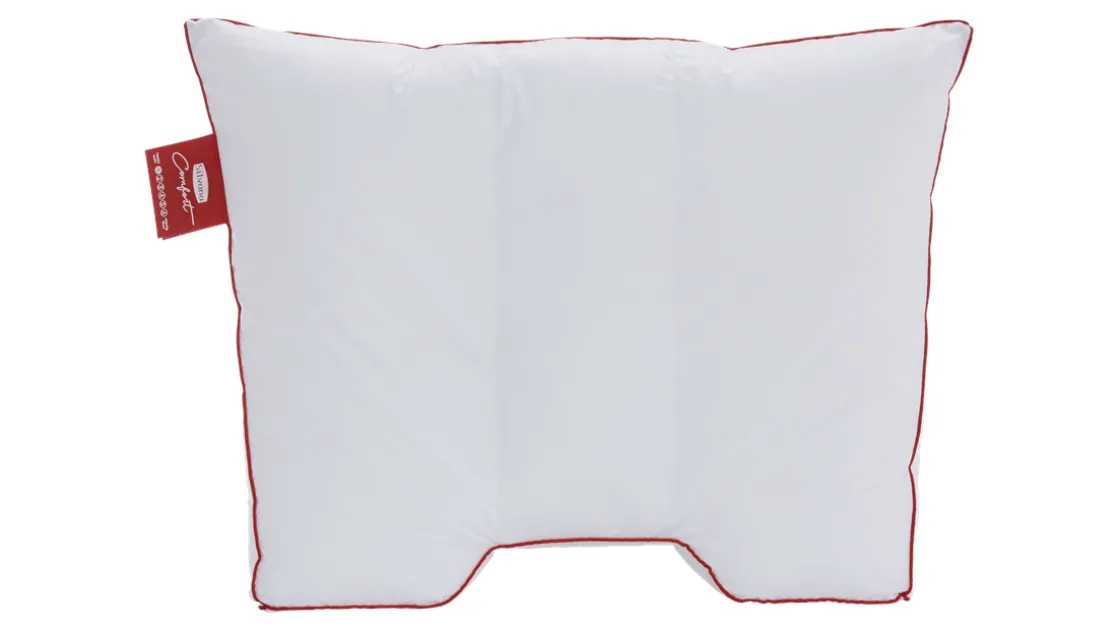 Comfort Rood synthetisch extra zacht hoofdkussen
