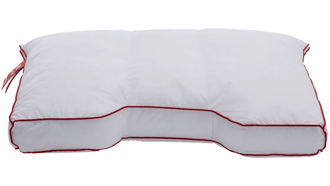 Comfort Rood synthetisch extra zacht hoofdkussen