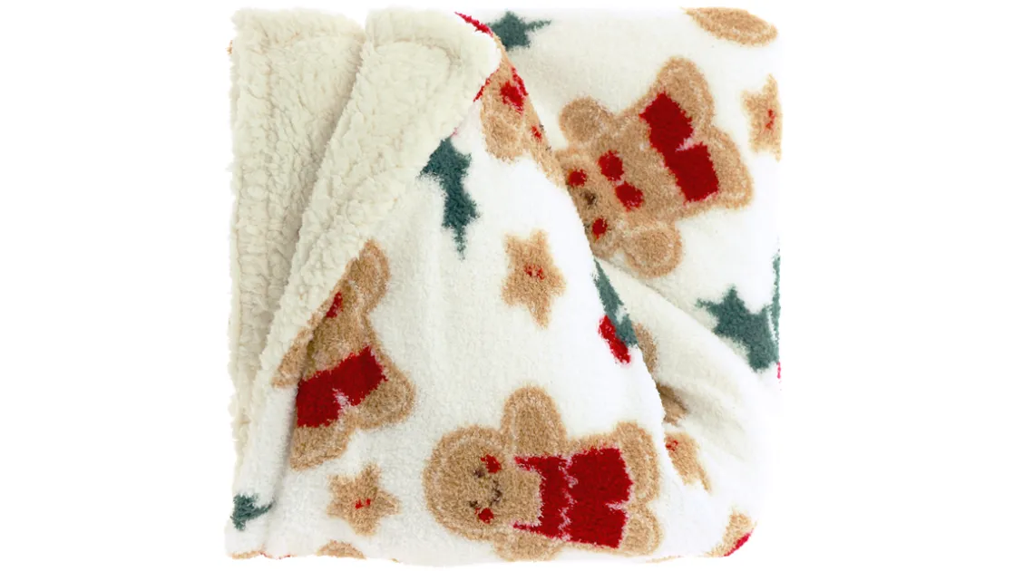 Cookie fleece plaid
