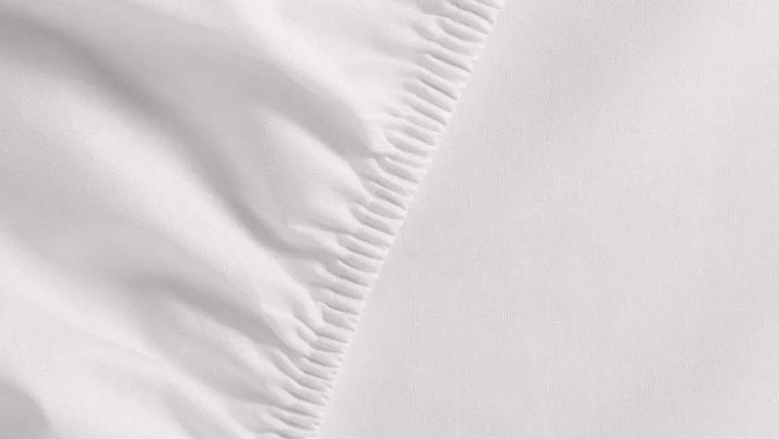 Cotton Uni hoeslaken