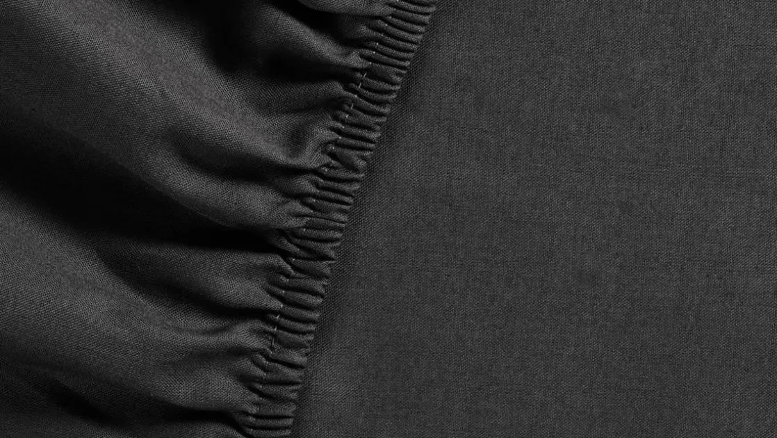 Cotton Uni split-topper hoeslaken