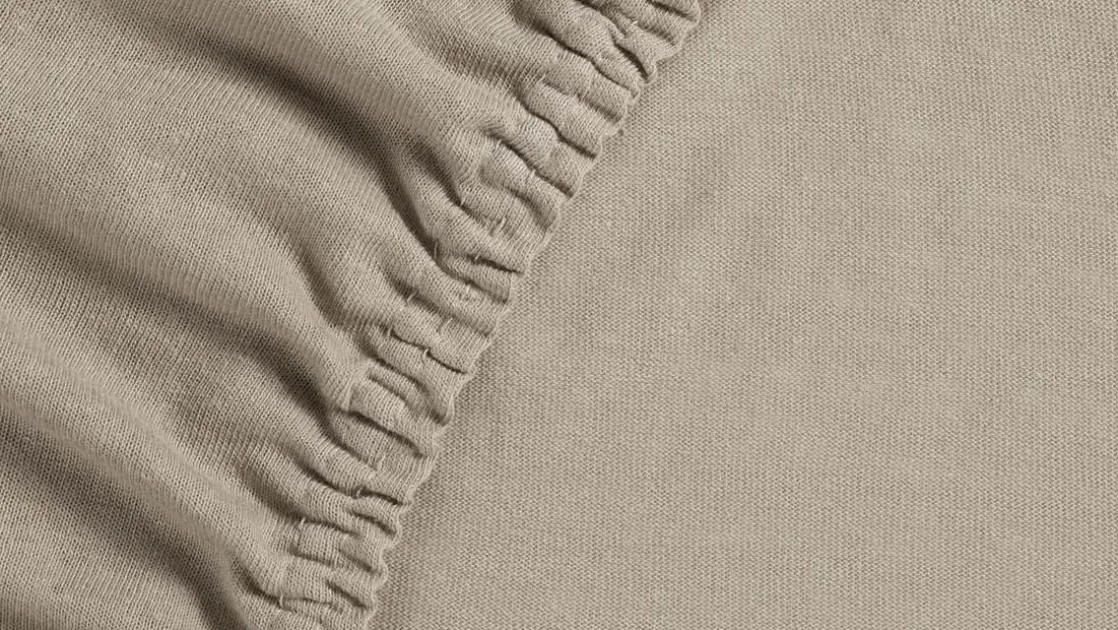 Cotton Uni split-topper hoeslaken