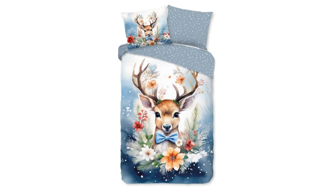 Cupid flanel dekbedovertrek