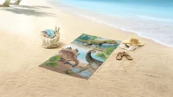 Dino strandlaken