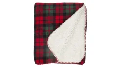 Falun fleece plaid