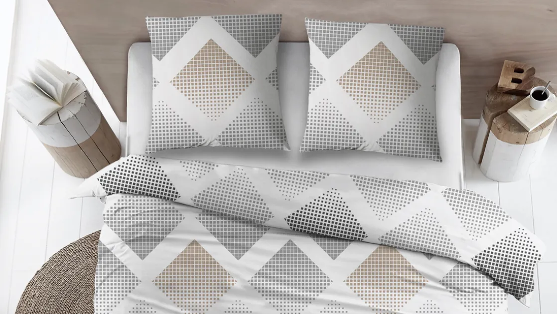 Fieke flanel dekbedovertrek