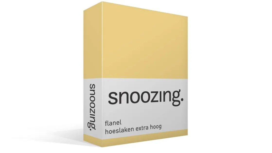 flanel hoeslaken extra hoog