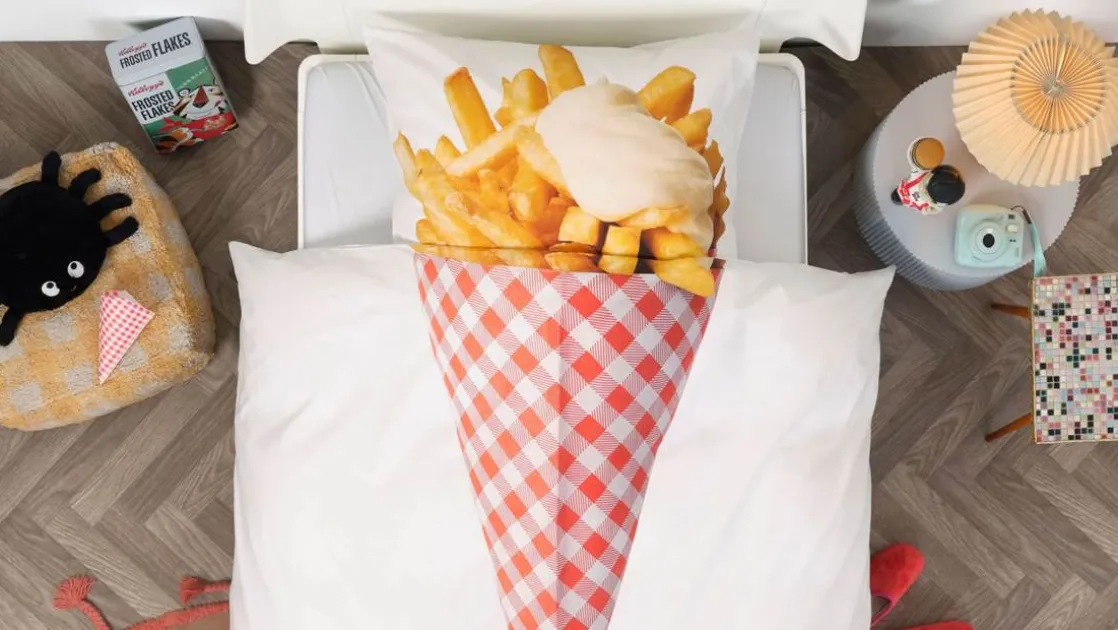 Fries dekbedovertrek
