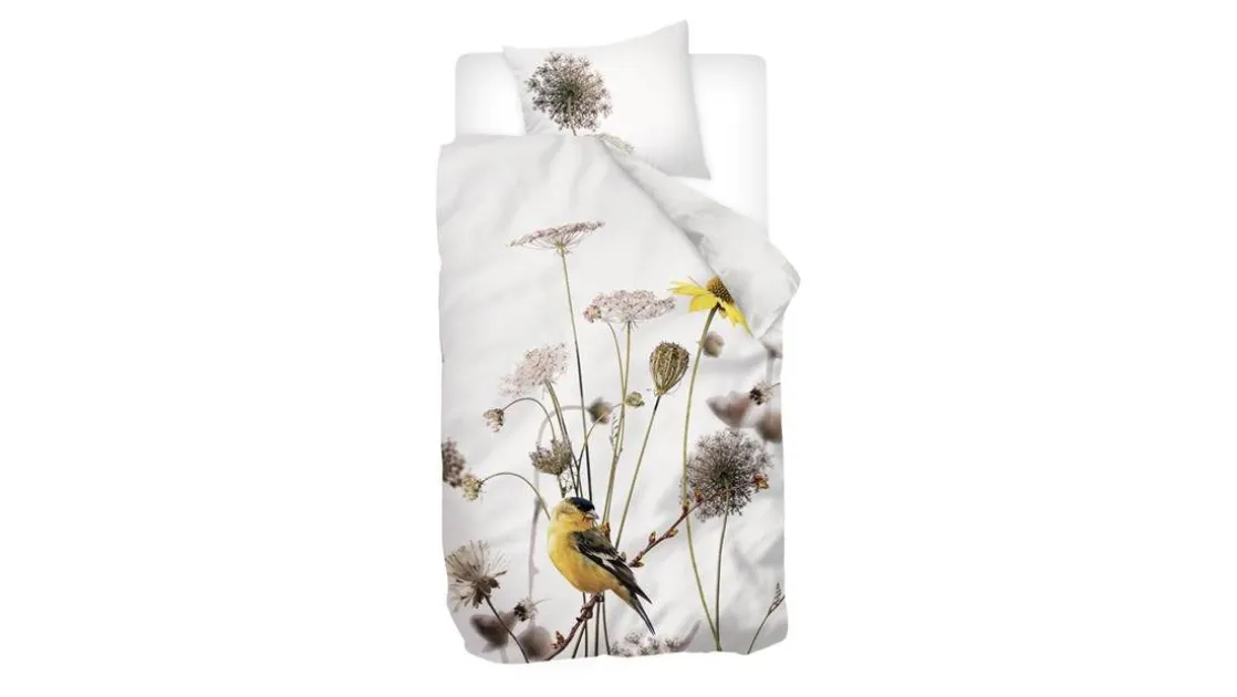 Goldfinch flanel dekbedovertrek