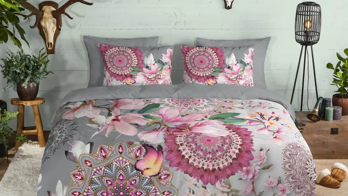 Inaya flanel dekbedovertrek