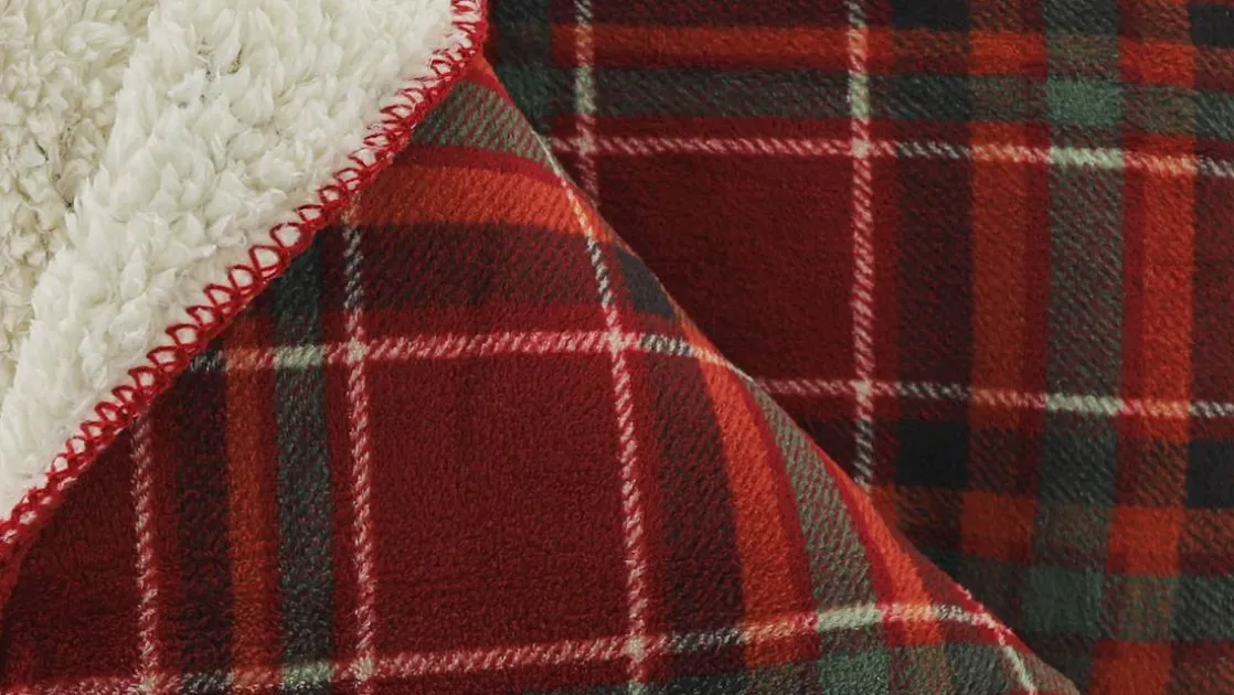 James fleece plaid