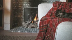 James fleece plaid