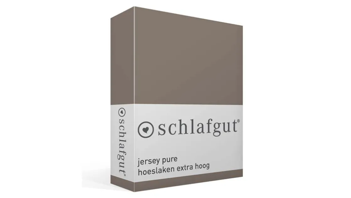 Jersey Pure hoeslaken extra hoog