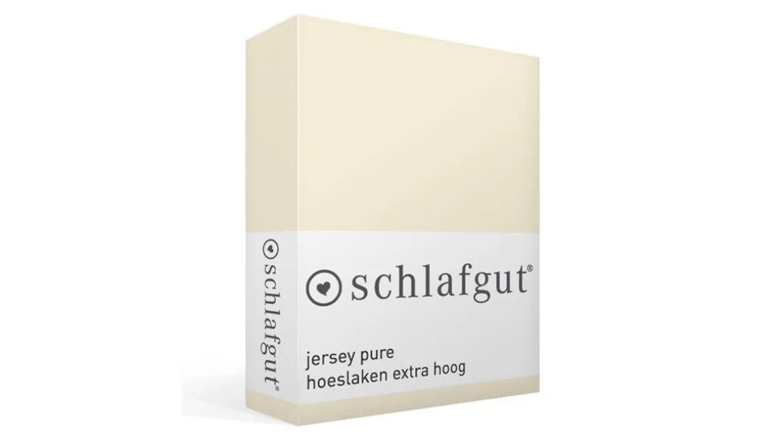 Jersey Pure hoeslaken extra hoog