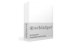 Jersey Pure hoeslaken extra hoog