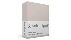 Jersey Pure hoeslaken extra hoog