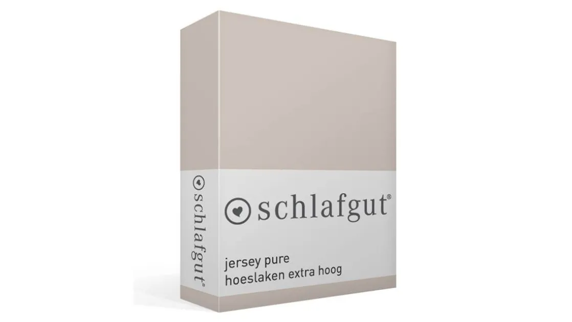 Jersey Pure hoeslaken extra hoog