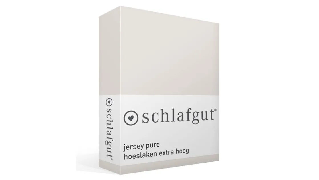 Jersey Pure hoeslaken extra hoog