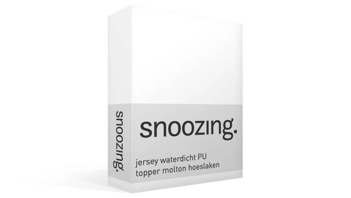 jersey waterdicht PU topper molton hoeslaken