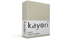 Kai katoen topper hoeslaken