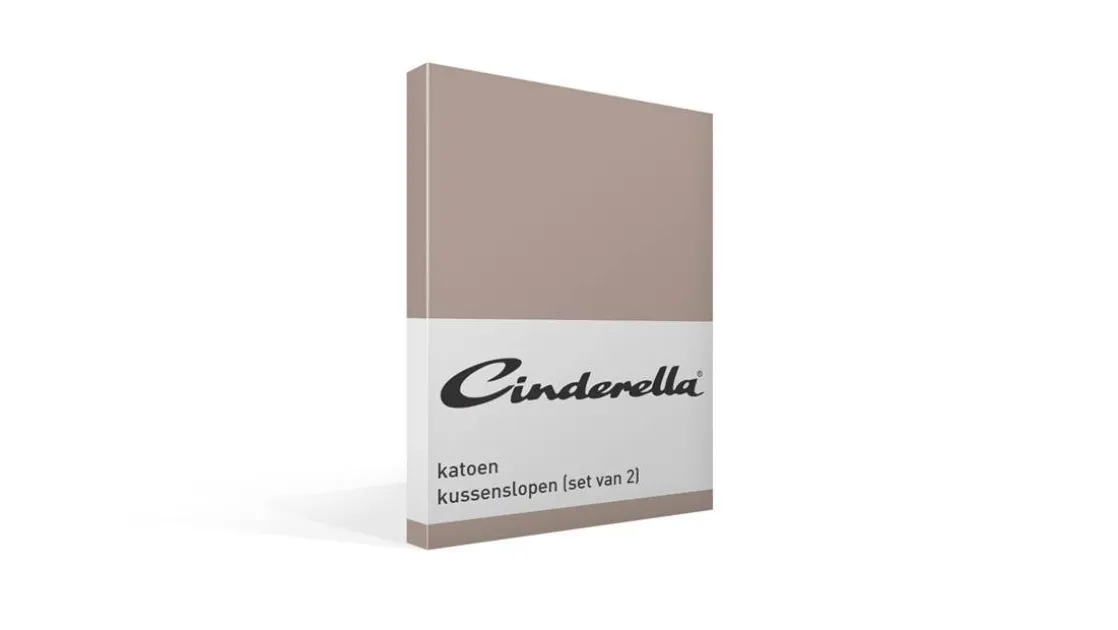 katoen kussenslopen (set van 2)