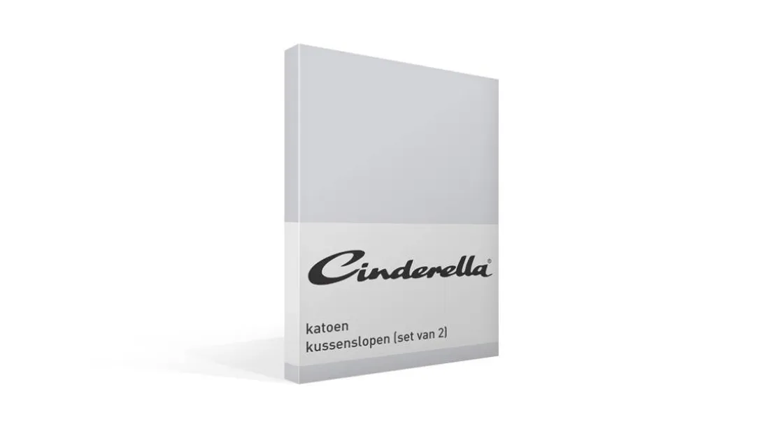 katoen kussenslopen (set van 2)