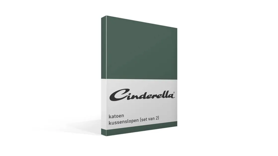 katoen kussenslopen (set van 2)