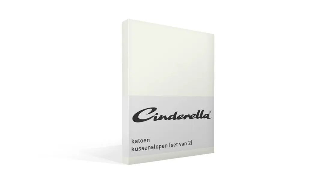 katoen kussenslopen (set van 2)