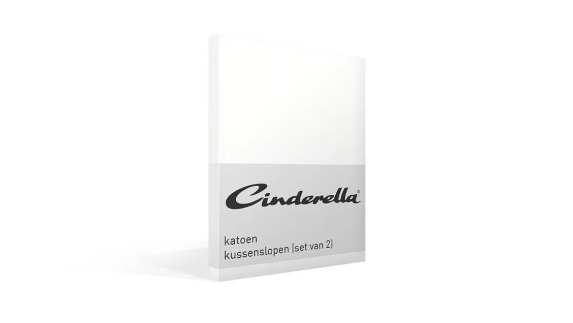 katoen kussenslopen (set van 2)