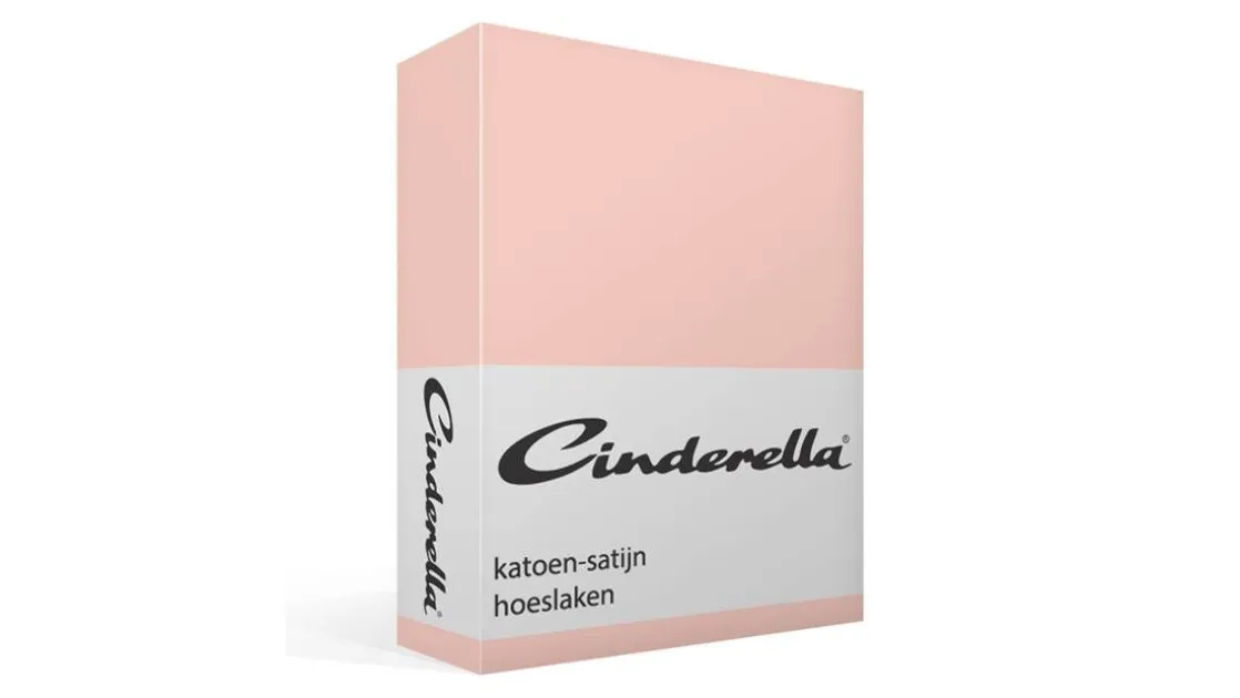 katoen-satijn hoeslaken