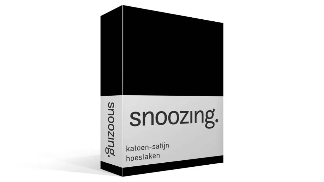 katoen-satijn hoeslaken